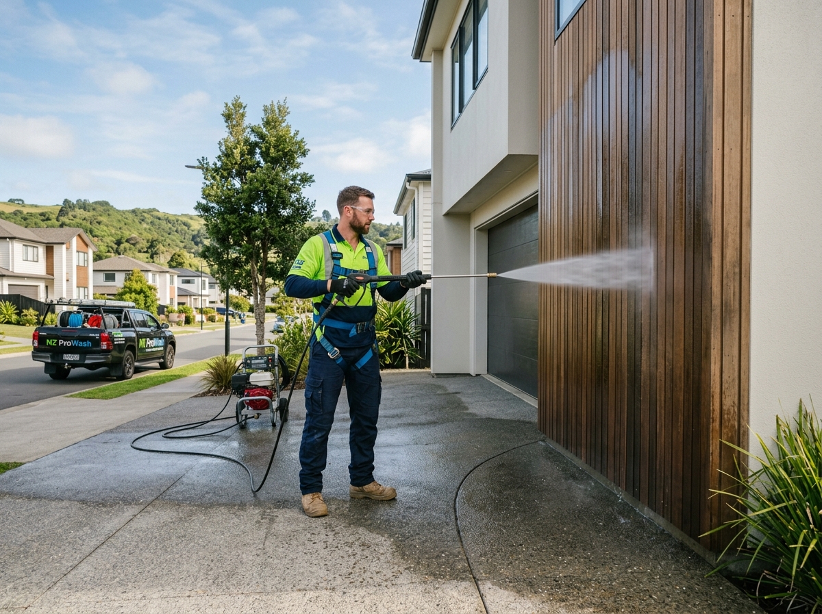 House and Driveway Wash